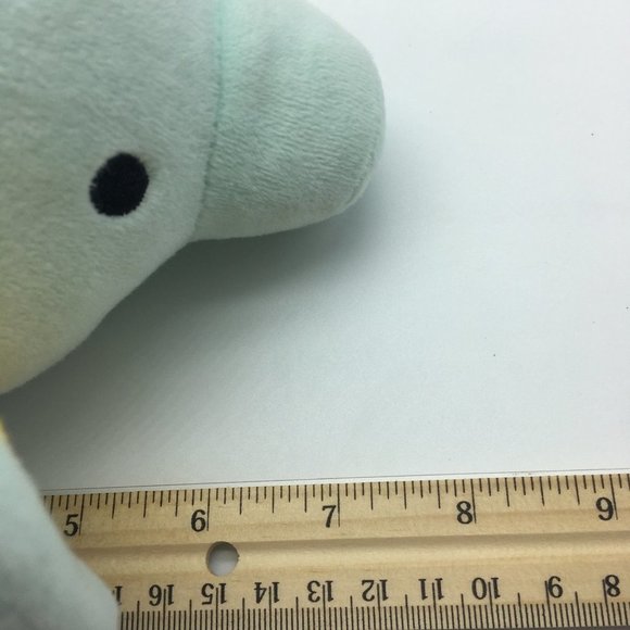 Play Beauty Baby Elephant Soft Plush Stuffed Animal 4" x 7" Has Tag Suction Cup - Picture 10 of 11